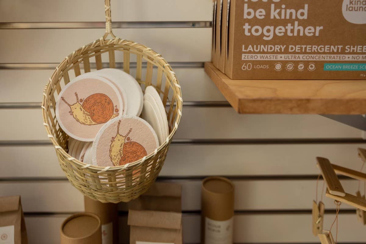Pop-Up Eco Sponges: Snail
