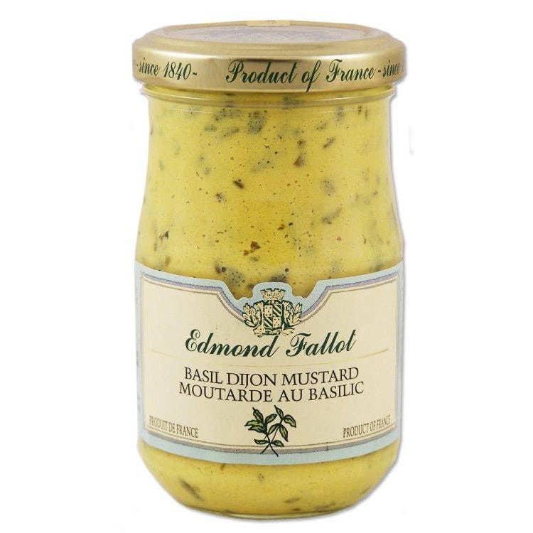 Fallot Dijon with Basil Mustard 7 oz