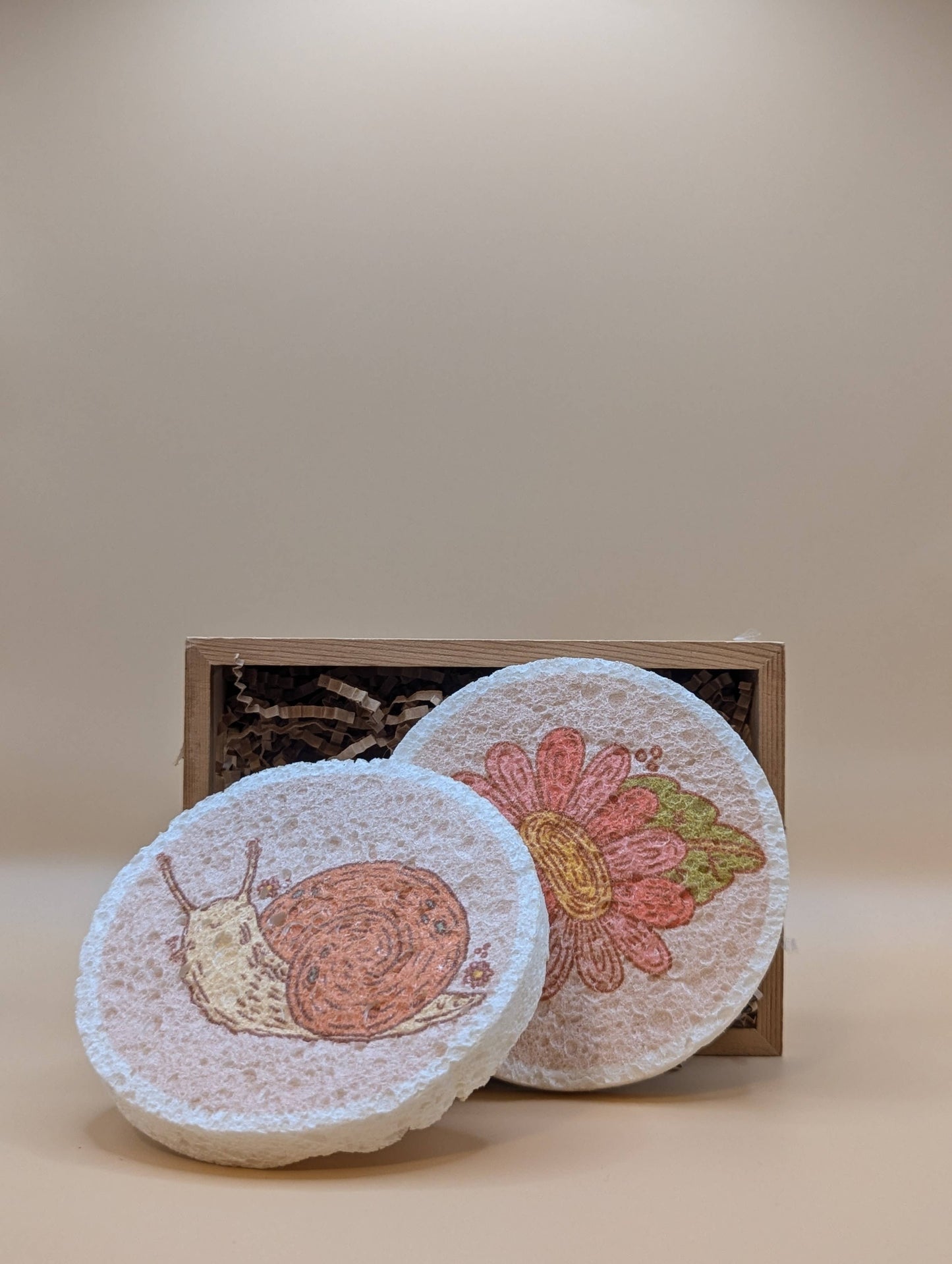 Pop-Up Eco Sponges: Snail