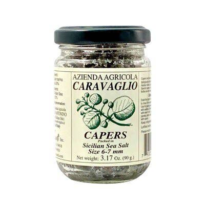 Caravaglio Capers from Salina Capers in Sea Salt 3.17oz