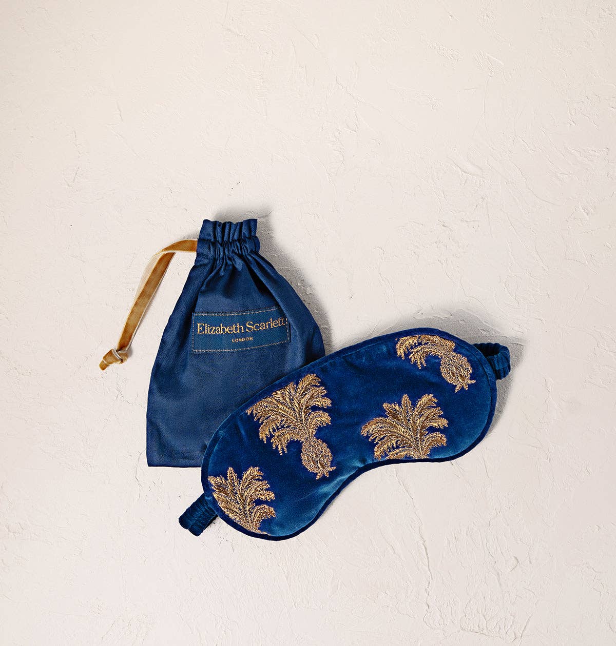 Pineapple Eye Mask: Cobalt / Velvet