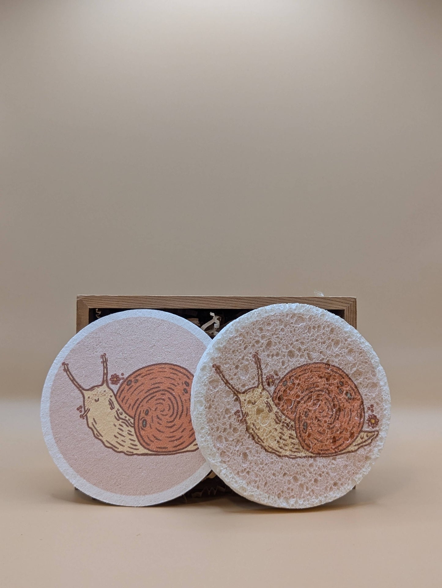 Pop-Up Eco Sponges: Snail