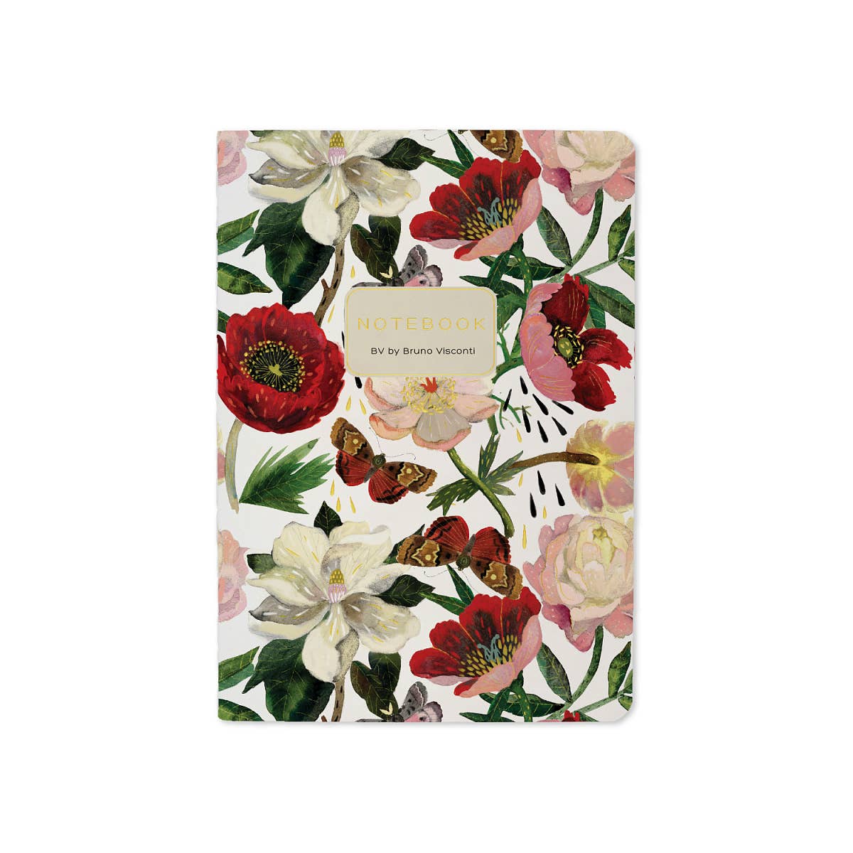 A6 Passport Notebook - Peonies