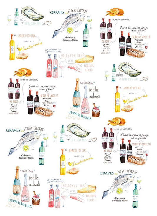 Accord Vin - Linge De Maison / Kitchen Towel