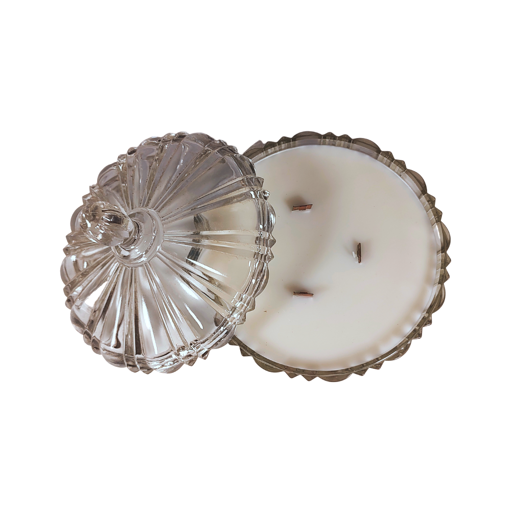 Crystal Candy Dish 1970's