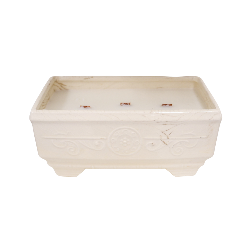 White Tusk Large Planter