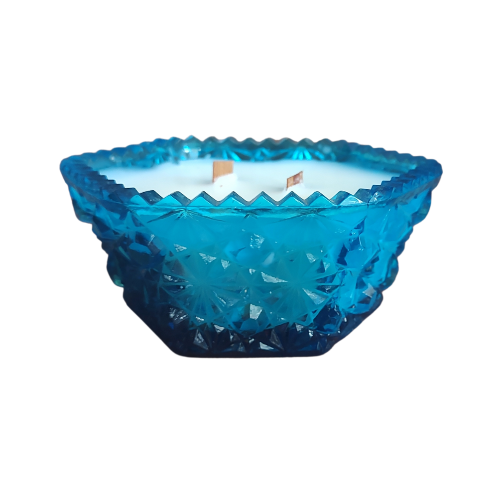 Striking Cobalt Blue Cut Crystal