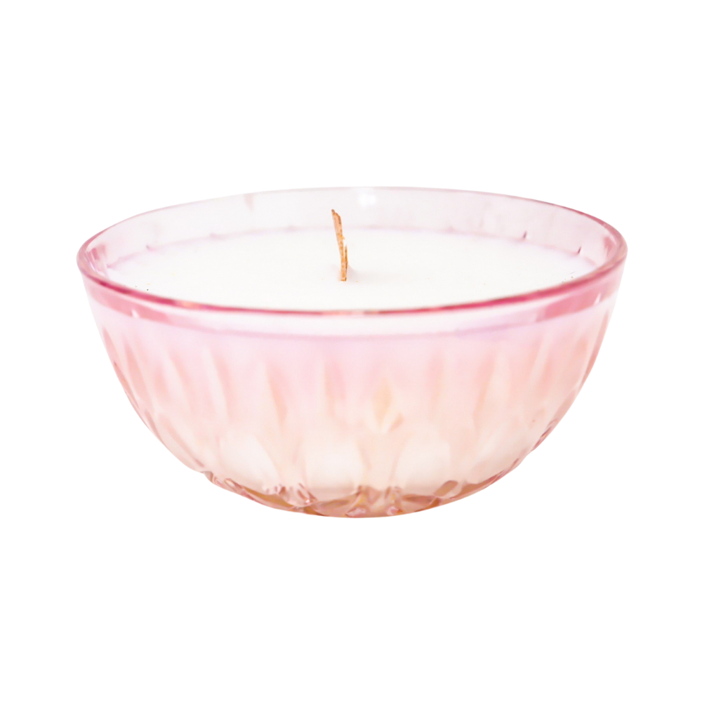 Blush Pink Depression Glass Bowl