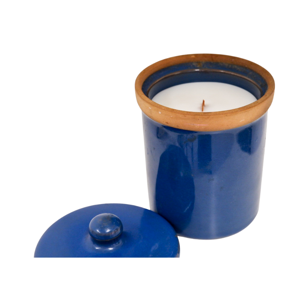 Italian Cobalt Pot