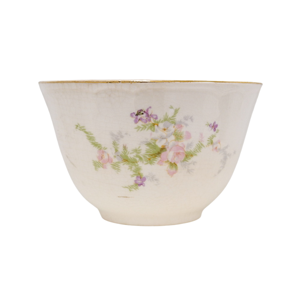 Creamy April Flowers & 22k Gold
