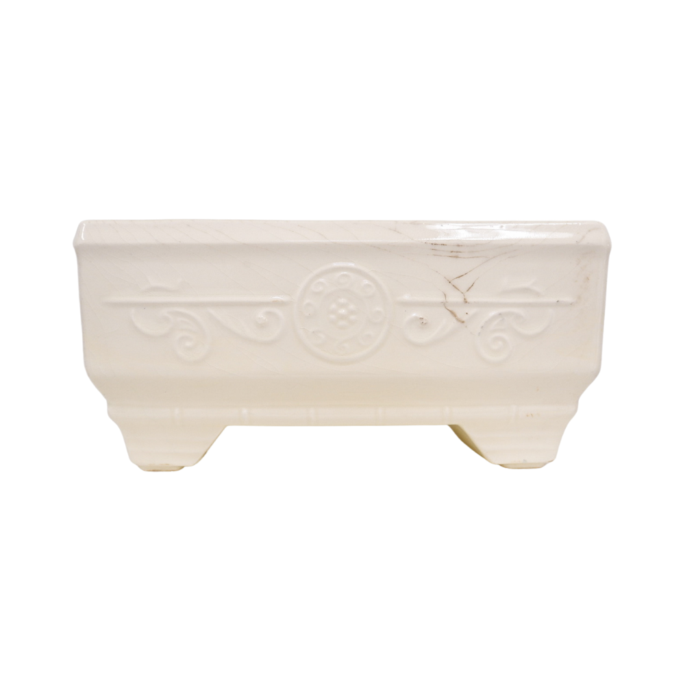 White Tusk Large Planter