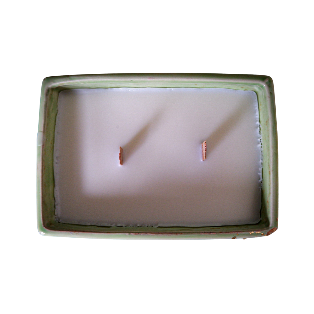 Green Vintage Planter