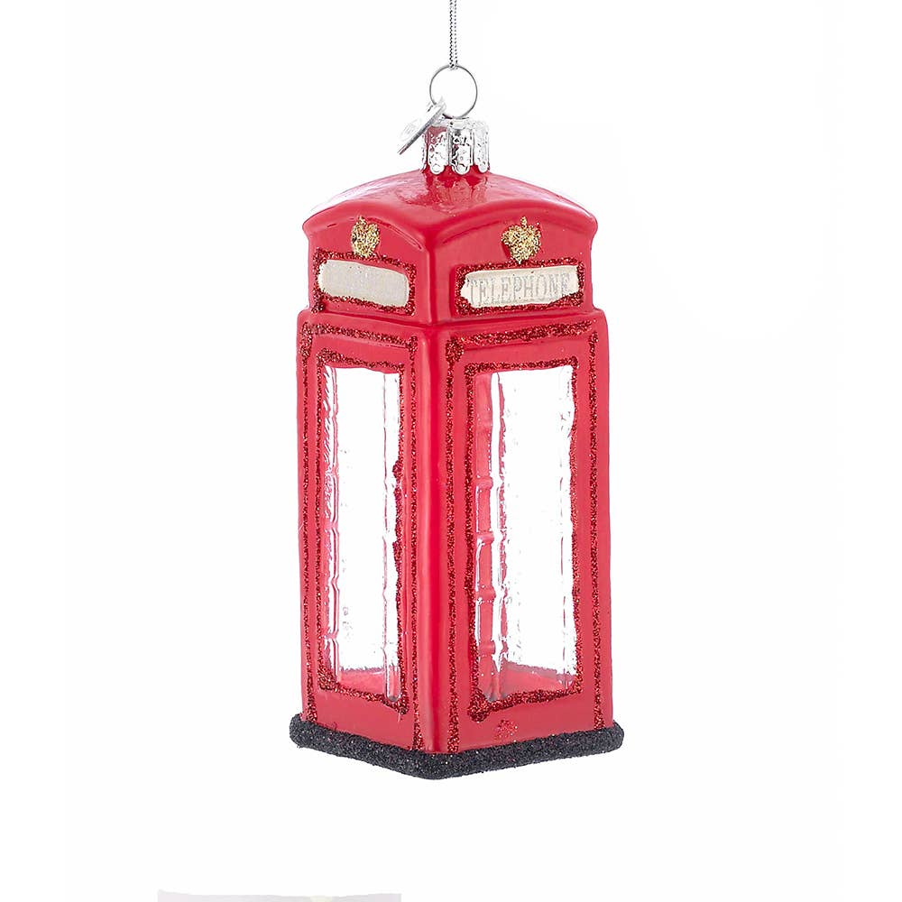 4"NOBLE GEMS BRITISH PHONE BOOTH