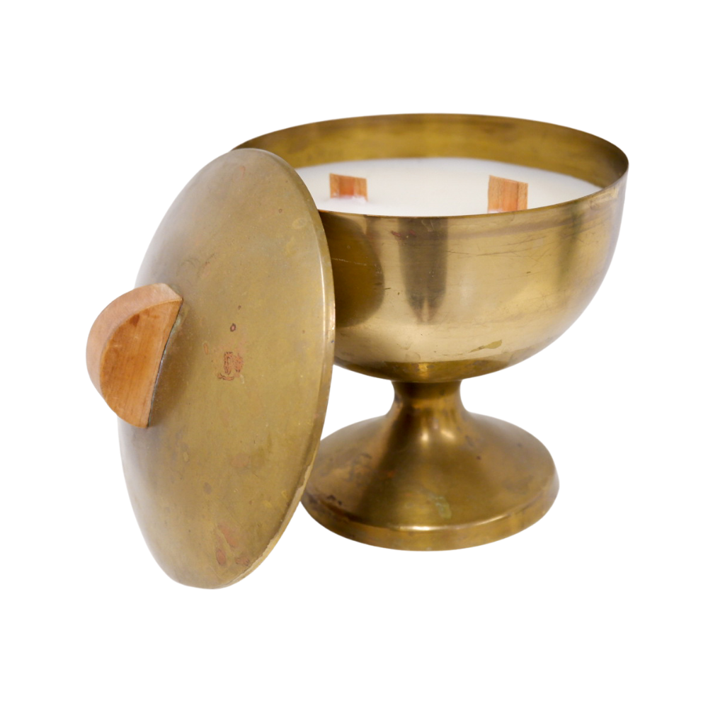 Boho Brass Chalice
