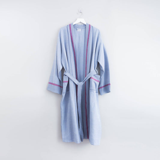 Denim Wash Tribeca Long Bathrobe