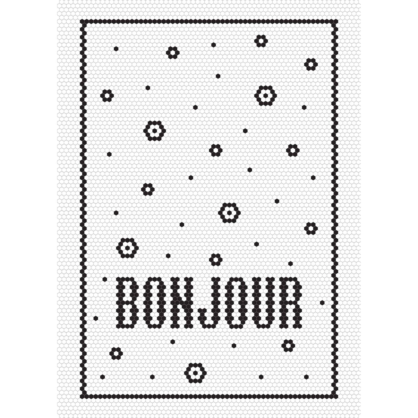 Bonjour Mosaic Kitchen Towel / Bonjour Linge De Maison