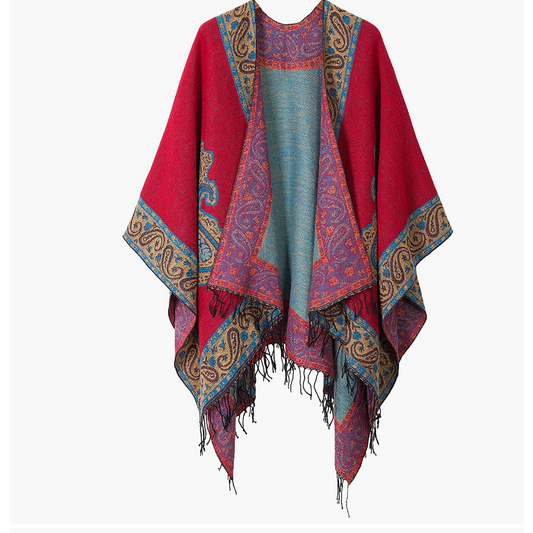 Tiny Paris Travel Shawl /Cape for Fall Winter 2022