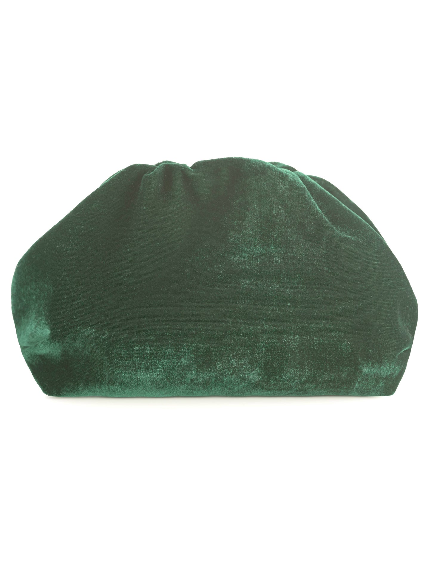 CHRISSY VELVET CLUTCH: GREEN