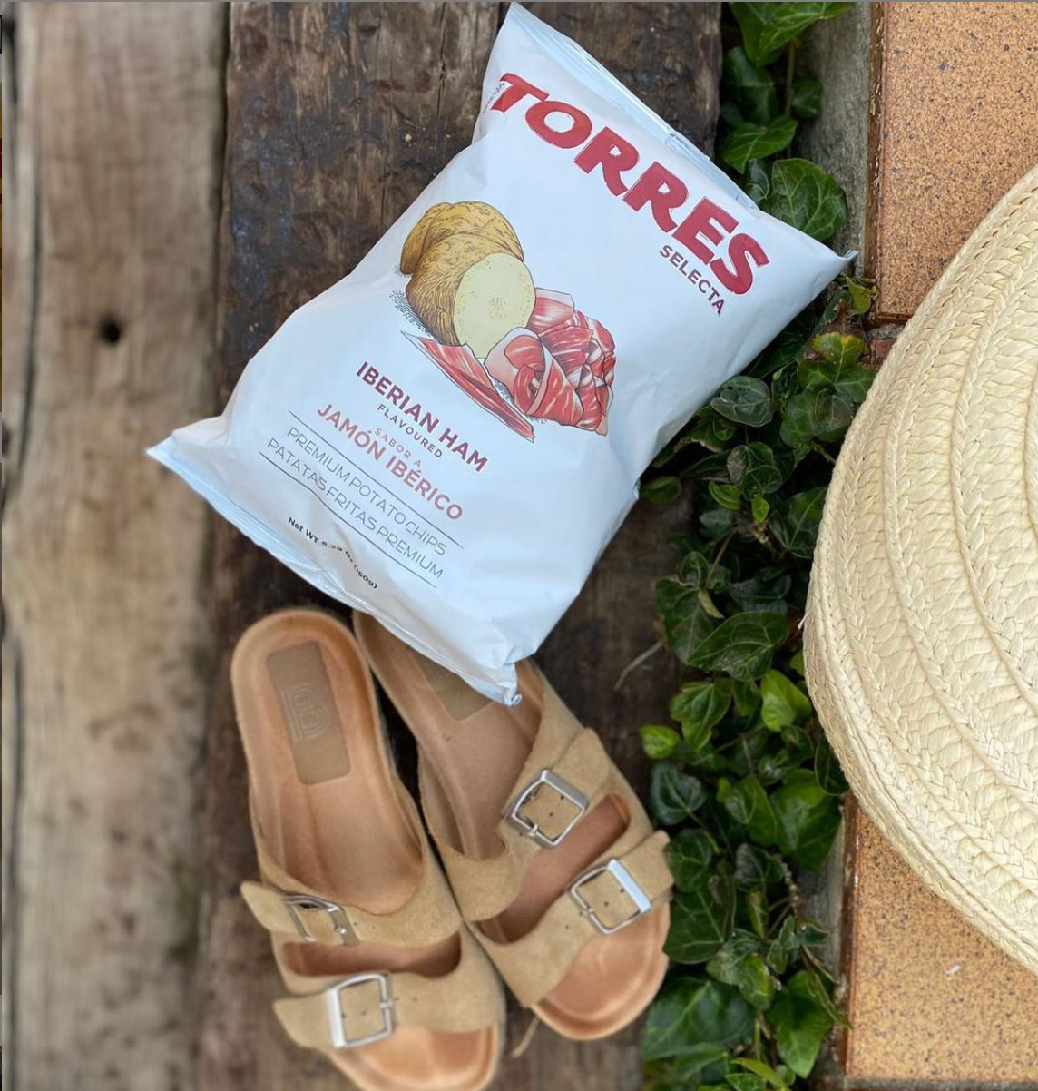 Torres Gourmet Potato Chips with Iberico Ham