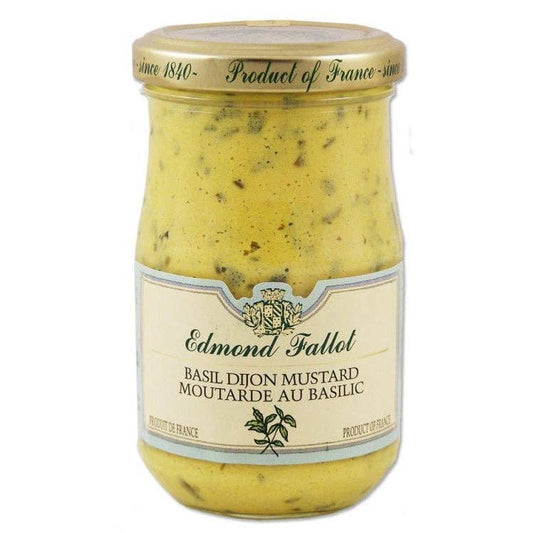 Fallot Dijon with Basil Mustard 7 oz