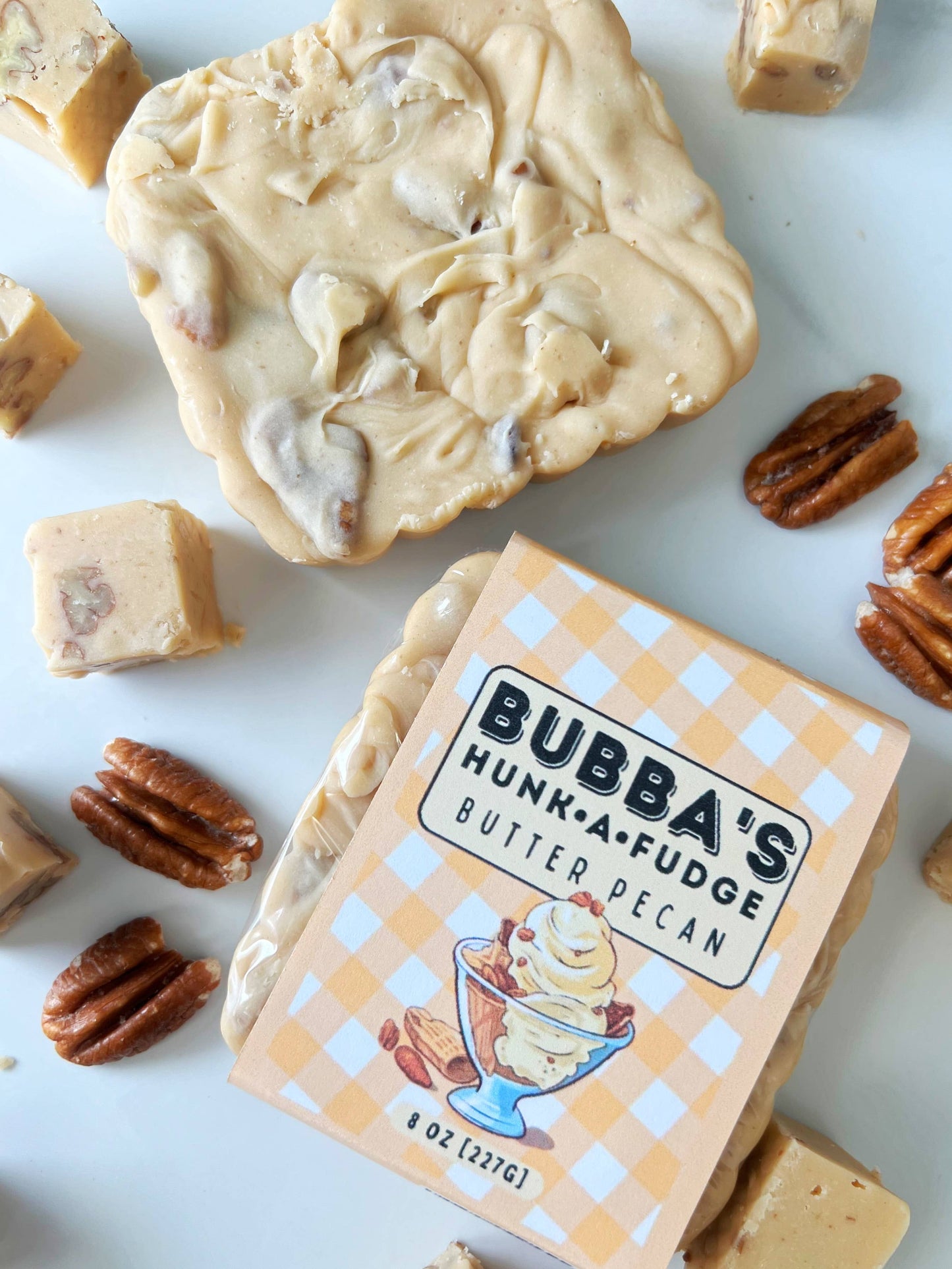 BUBBA'S BUTTER PECAN FUDGE