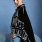 Encore Embellish Velvet Cape