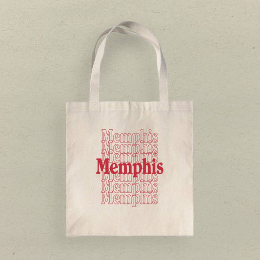 Retro Repeats - Custom Canvas Tote Bag