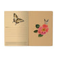 A5 Notebook - Butterflies and Peonies 