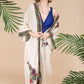 Secret Garden Duster Kimono: Ivory