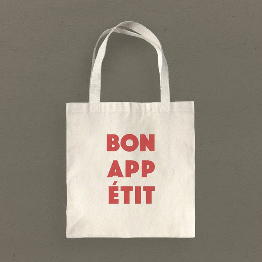 Bon Appetit - Canvas Tote Bag