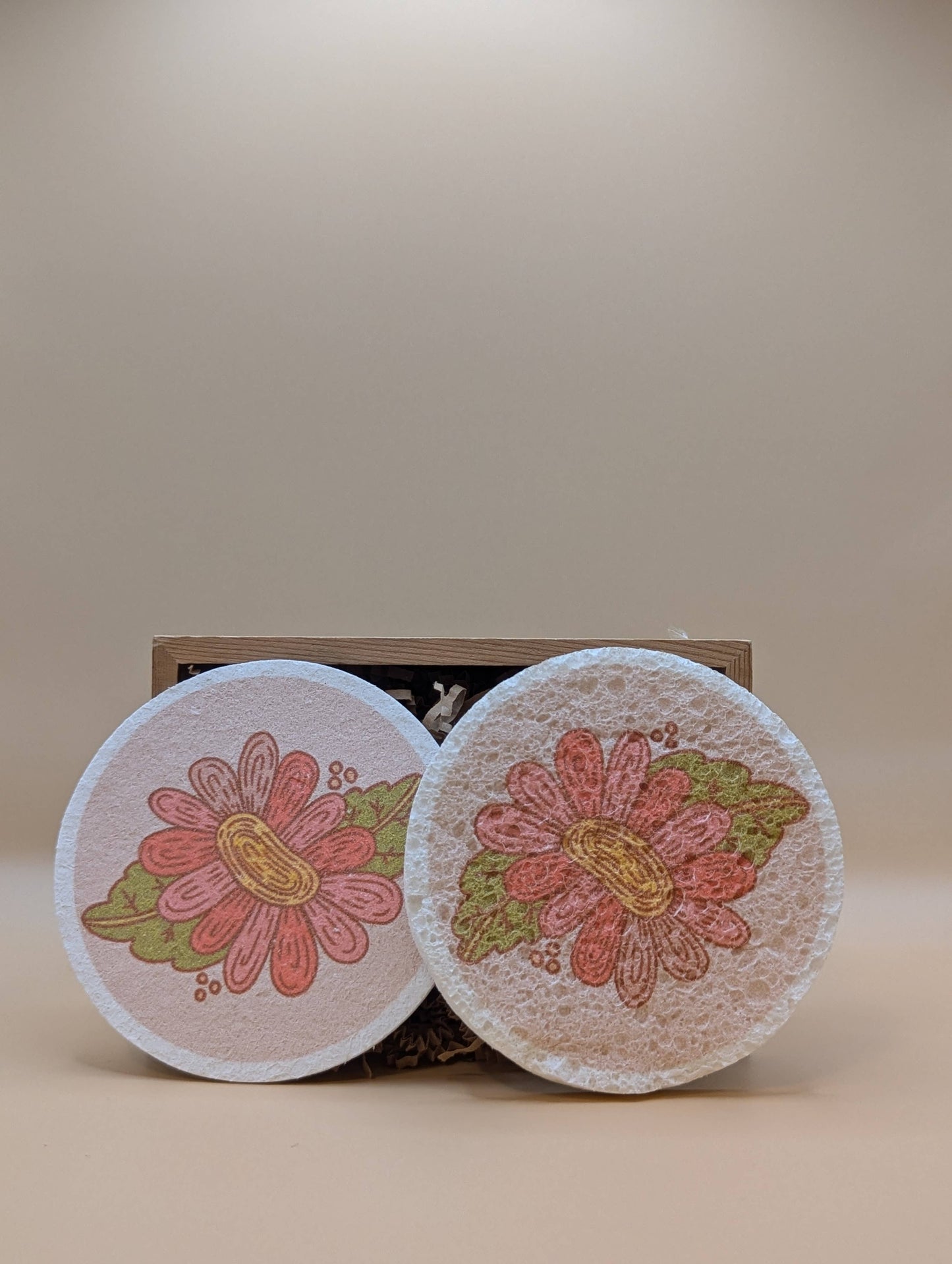 Pop-Up Eco Sponges: Flower