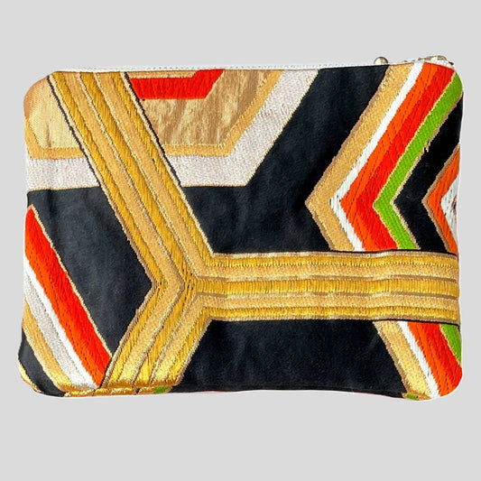 Japanese Kimono Silk Mini Pouches Vintage Kimono Kimono Pouch Zipper Pouch Kimono Fabric Kimono Accessories Handmade Pouch Vintage Kimono Upcycled Kimono Traditional Japanese Travel Pouch Colorful zipper pouch colorful travel pouch bag organizer