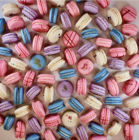 The Unicorn Collection - (100) Bulk French Macarons