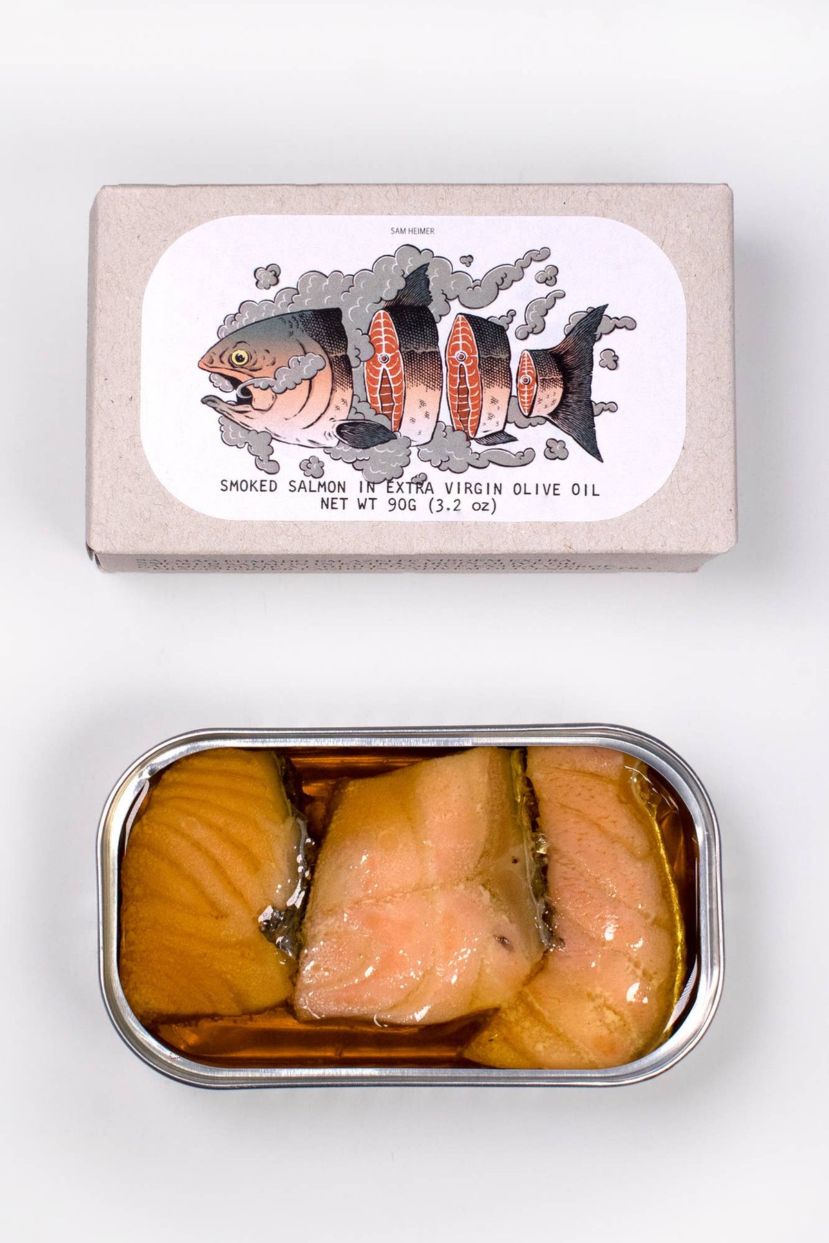 Jose Gourmet Smoked Salmon in Extra Virgin Olive Oil, 90g