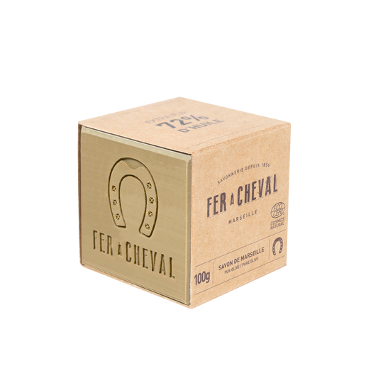 Pure Olive Marseille Soap Cube 100g - 100% natural and 100% olive oil base