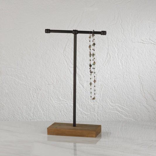 Industrial T-Bar Jewelry Stands