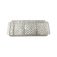 MCM Rectangular Divided Crystal Appetizer Tray