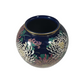 Vintage Midnight Blue Floral Vase