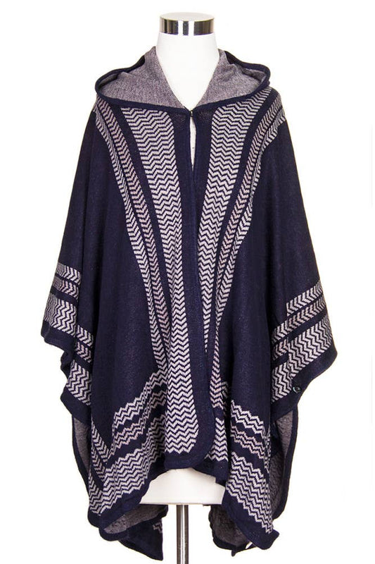 Hooded Plain Kimono