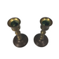 Classic Brass Candle Holder Pair