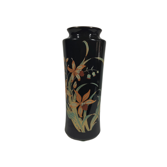 Black Lily Vase