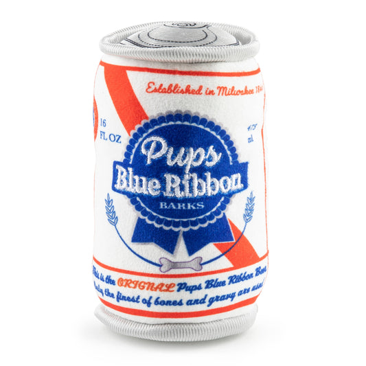 Pups Blue Ribbon Squeaker Dog Toy