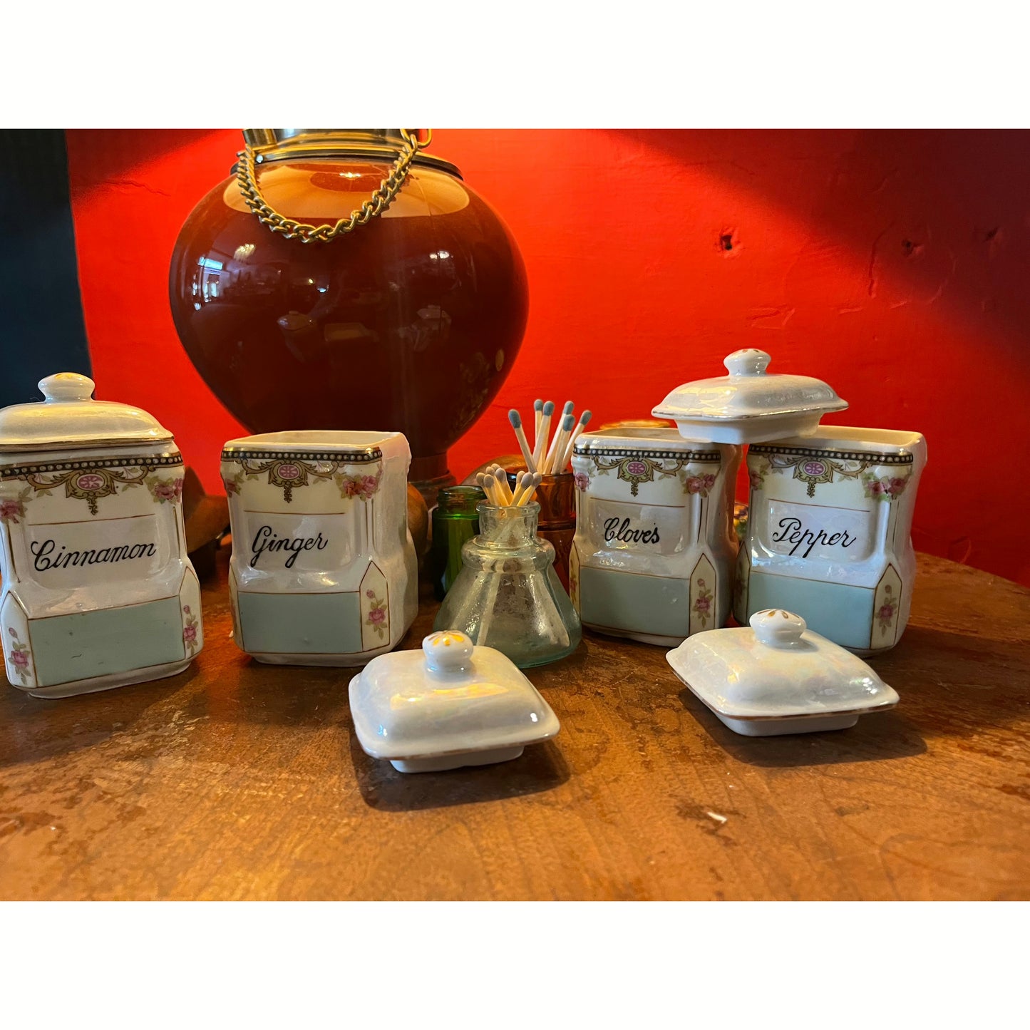 NEW Fall Scent Vintage Spice Jars